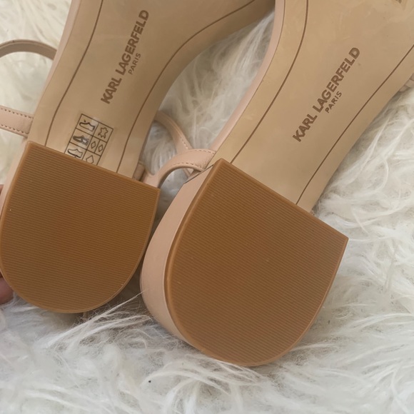 KARL lagerfeld- block heels - Picture 5 of 8